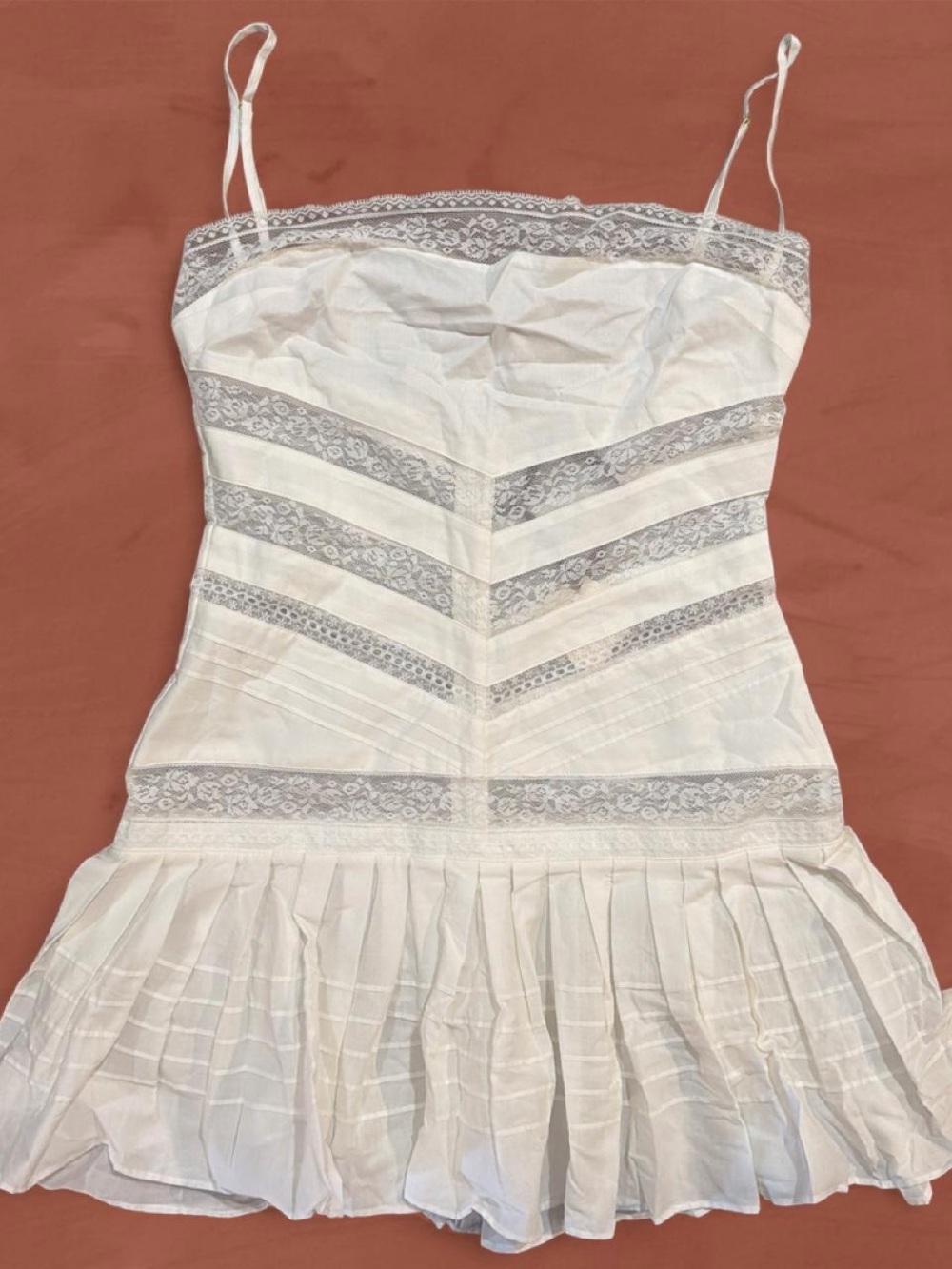 MIRROR PALAIS EDWARDIAN SLIP DRESS